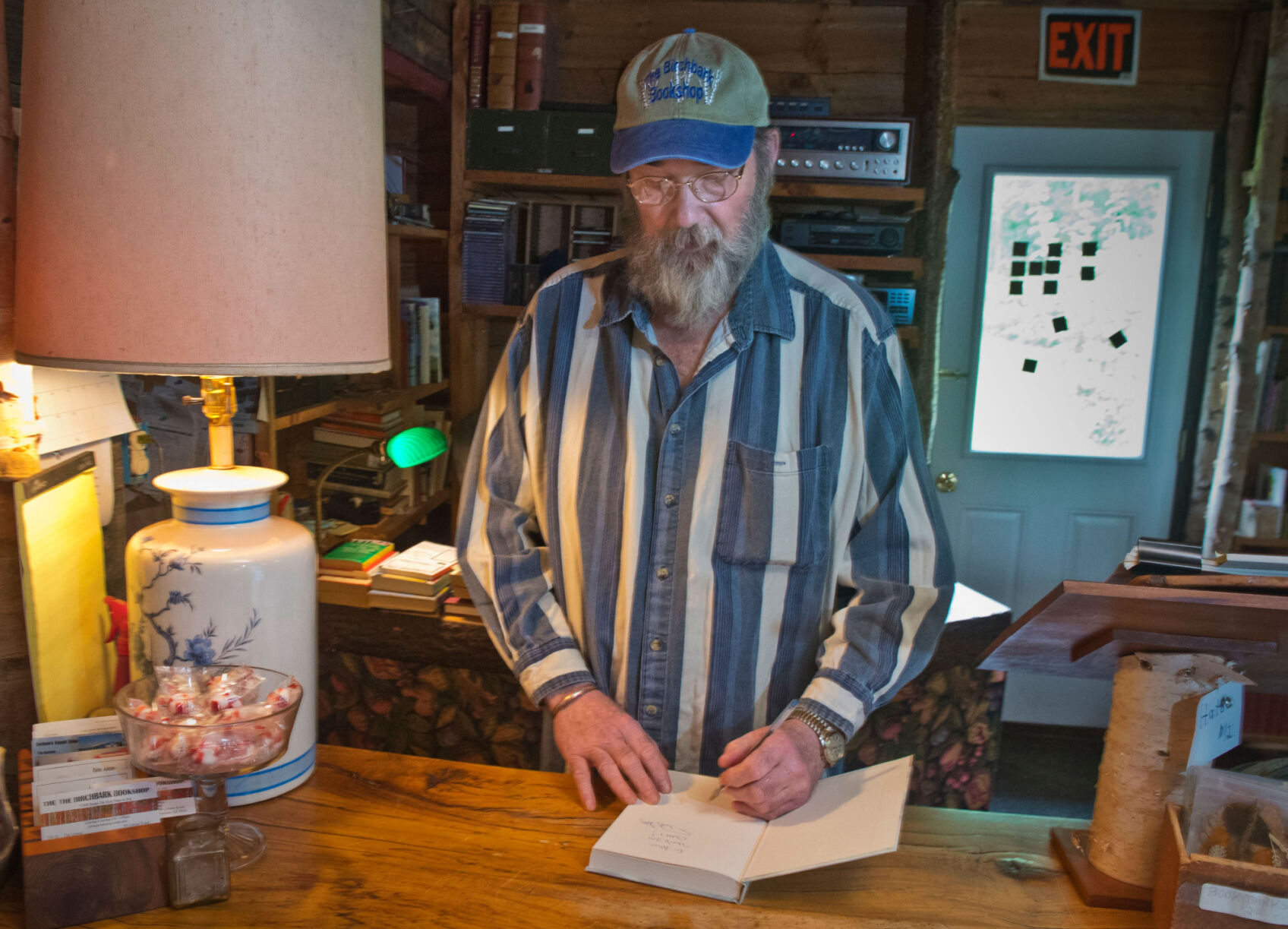 Book shop owner writes novel